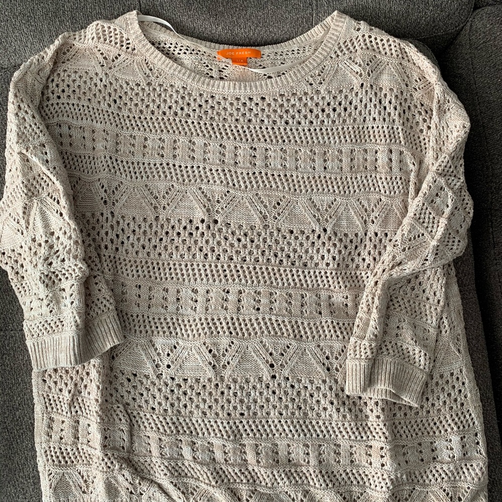 Crochet sweater